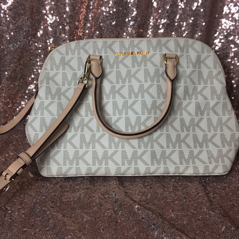 Michael Kors Women’s White Satchel